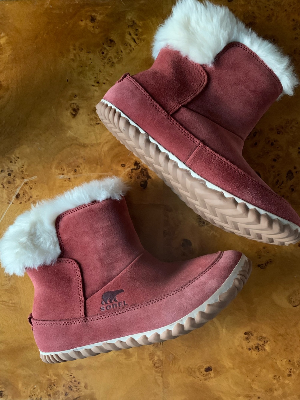 Sorel Women's Rose Suede Shearling Winter Boot